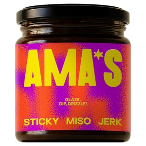 Ama's Sticky Miso Jerk Sauce 185g