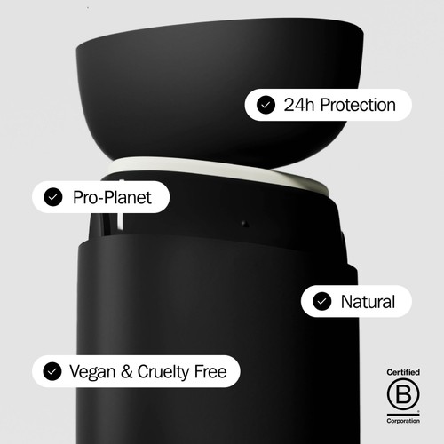 Fussy Refillable Natural Deodorant Wilderness