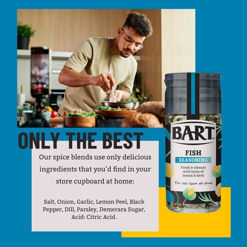 Bart Fish Seasoning Jar