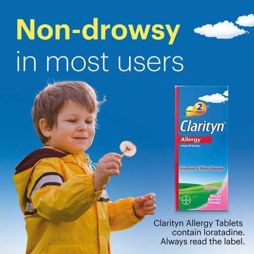 Clarityn Kids Allergy Syrup Mixed Berries