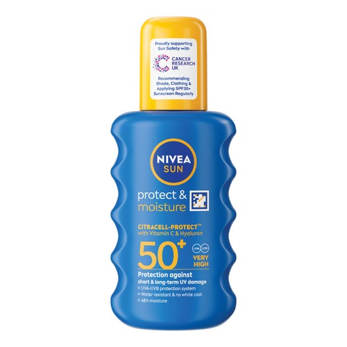 NIVEA SUN Protect & Moisture SPF 50+ Sun Lotion Spray 