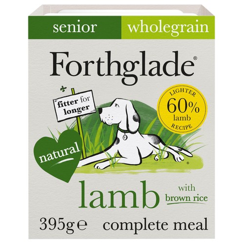 Forthglade Senior Natural Brown Rice Wet Dog Food Lamb 7 yrs+