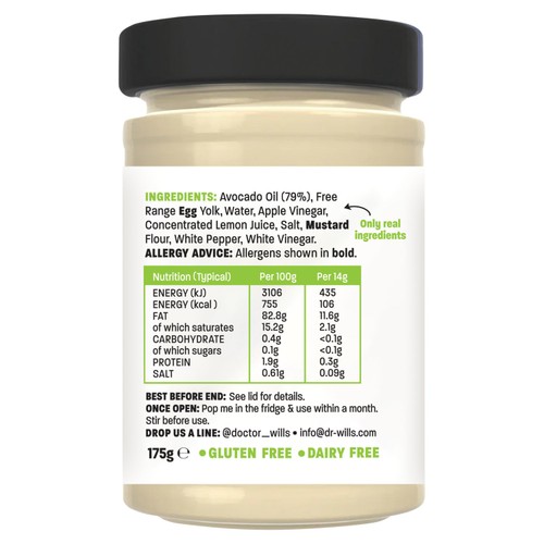 Dr. Will's All Natural Avocado Oil Mayo
