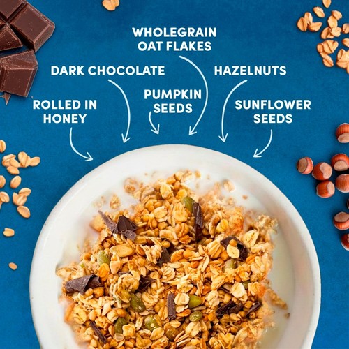 Jordans Protein Boost Chocolate & Hazelnut Granola