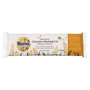 Biona Organic Whole Wheat Fusilli Pasta