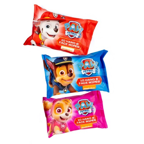 Paw Patrol Hand & Face Wet Wipes Multipack