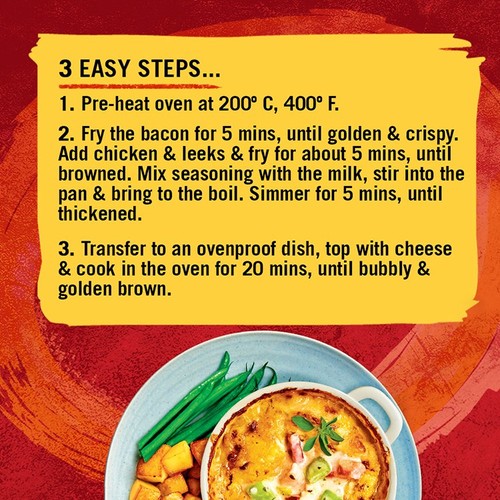 Schwartz Creamy Chicken & Leek Bake Recipe Mix