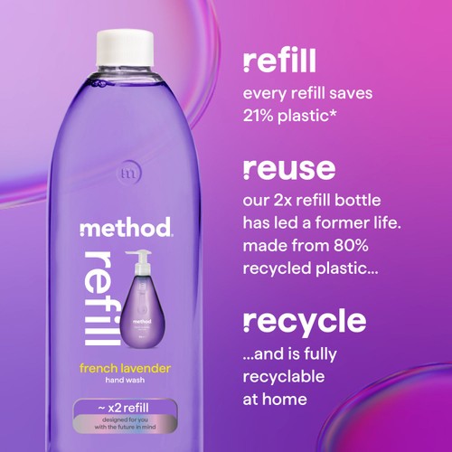 Method Lavender Hand Soap Refill