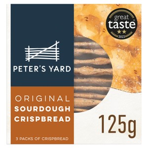Peter's Yard Original Sourdough Crispbreads 125g