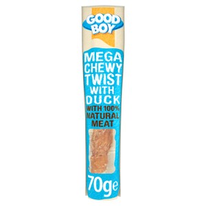 Good Boy Pawsley & Co Mega Chewy Twist With Duck Dog Treat