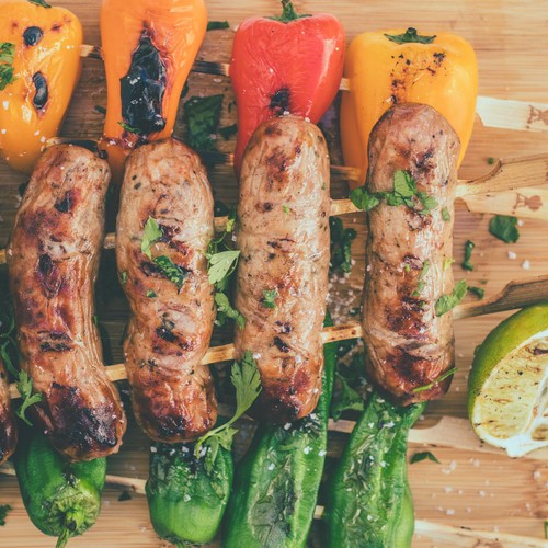 The Jolly Hog Black Pudding Porker Sausages