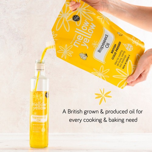 Farringtons Mellow Yellow Cold Pressed Rapeseed Oil Refill