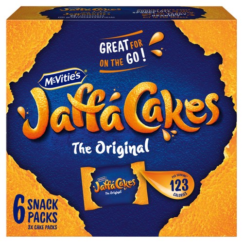 McVitie's Jaffa Cakes Original Biscuits Snack Packs