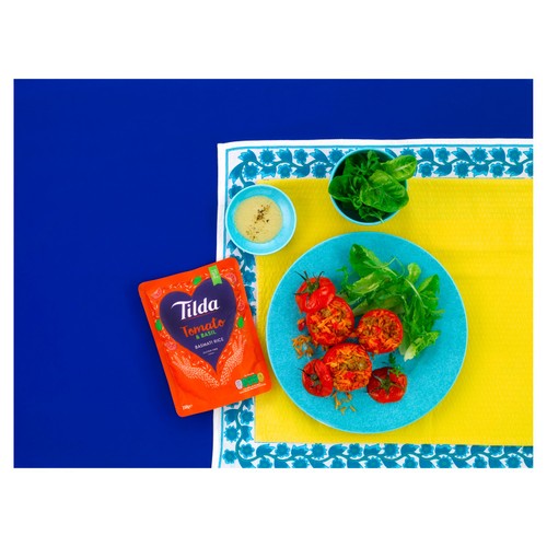 Tilda Microwave Tomato & Basil Basmati Rice