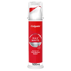 Colgate Max White Purple Reveal Teeth Whitening Toothpaste 100ml