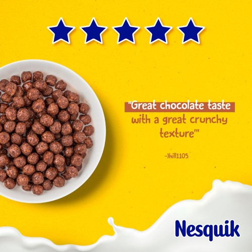 Nesquik Chocolate Breakfast Cereal