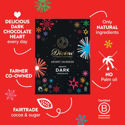 Divine Dark Chocolate Advent Calendar