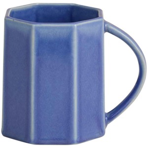 Panelled Tankard Mug, Blue