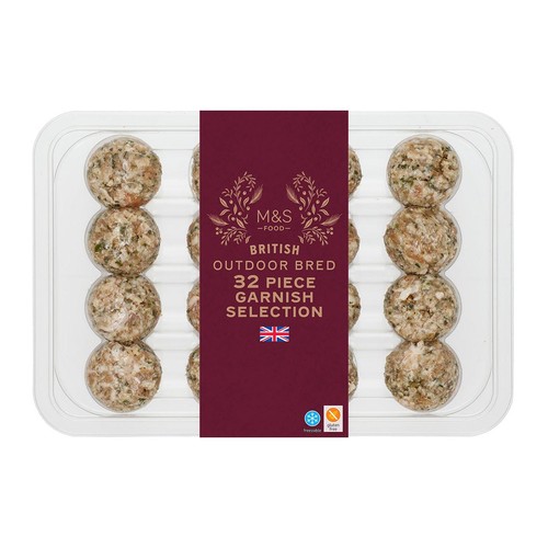 M&S Outdoor Bred Garnish Selection
