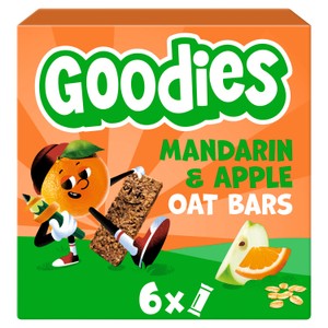 Goodies Kids Snack Mandarin & Apple Oaty Bars Multipack