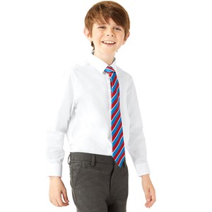 M&S Boys Easy Iron School Shirts, 13-14 Years, White