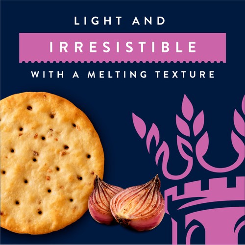 Carr's Melts Caramelised Red Onion Crackers