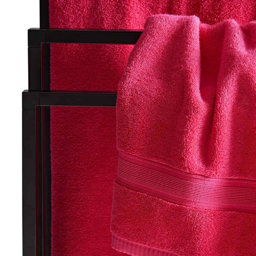 M&S Super Soft Antibacterial Cotton, Hand Towel, Raspberry