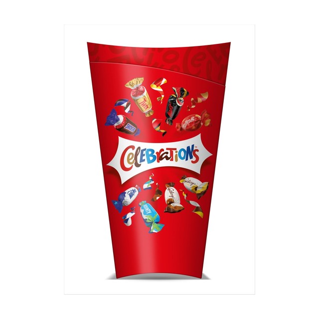 Celebrations Milk Chocolate Selection Box Assorted Mini Bars & Biscuits 300g