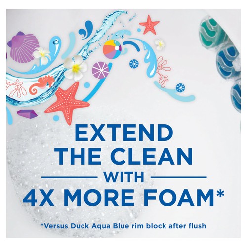 Duck Active Clean Toilet Rim Block Marine