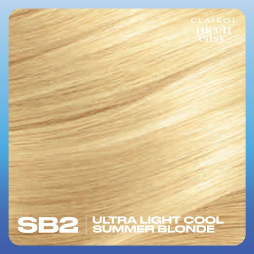 Clairol Nice'n Easy Hair Dye Ultralight Cool Summer Blonde