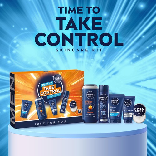 NIVEA MEN Time To Take Control Gift Set