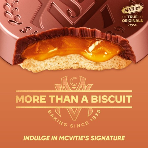 McVitie's Signature Caramel Chocolate Rounds Biscuits