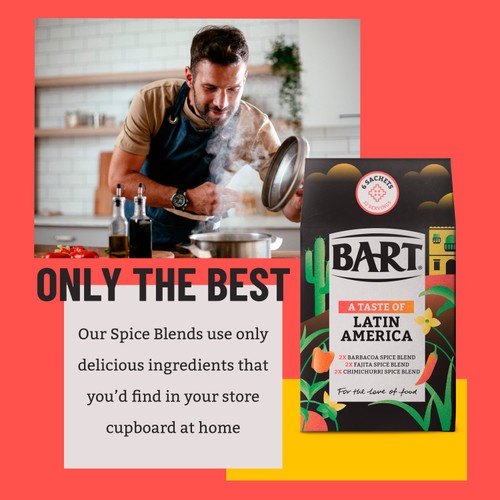 Bart a Taste of Latin America Multipack