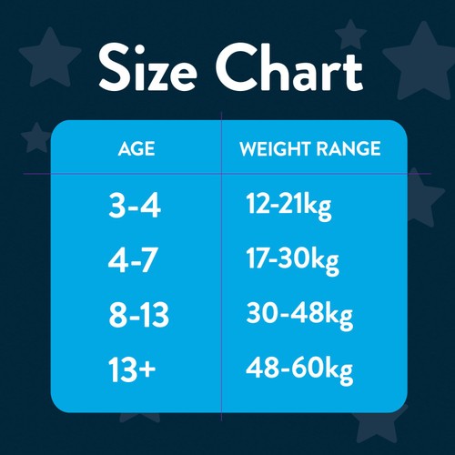 Huggies DryNites Boys Pyjama Pants, 4-7 Yrs (17-30kg)