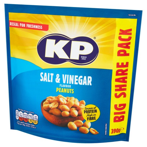 KP Nuts Salt & Vinegar Peanuts