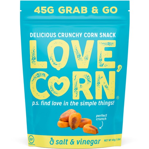 Love Corn Salt & Vinegar Crunchy Corn