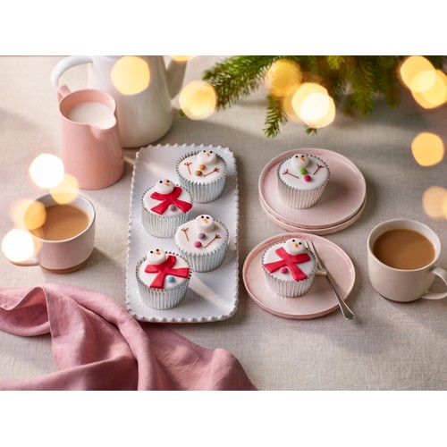 Fiona Cairns Snowman Fairy Cakes (6 pack)