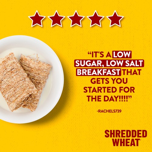 Shredded Wheat Original Cereal 24 Biscuits