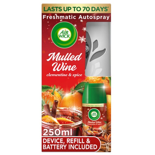 Airwick Mulled Wine Freshmatic Kit