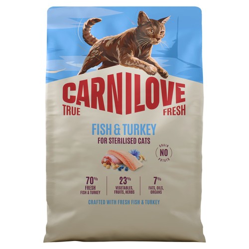 Carnilove True Fresh Fish & Turkey Cat Food