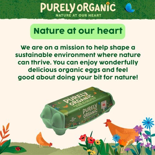 Purely Organic Free Range Mixed Weight Eggs