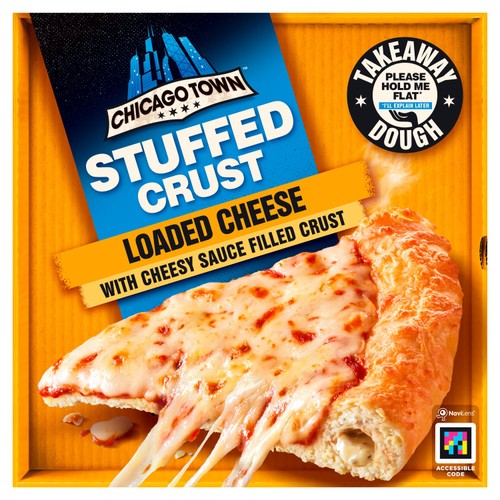 Chicago Town Takeaway Cheesy Stuffed Crust Cheese Large Pizza