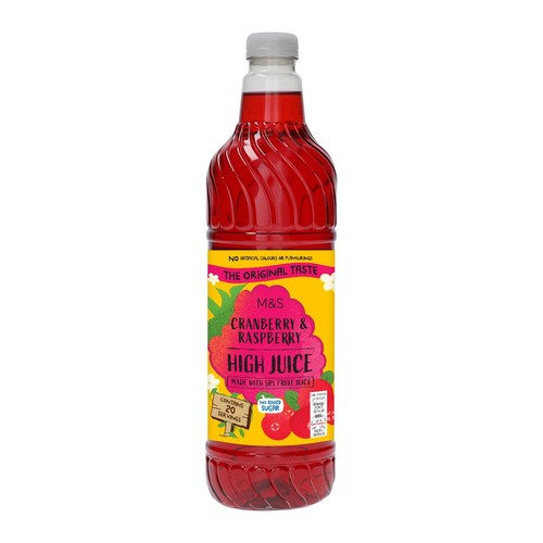 M&S Cranberry & Raspberry High Juice