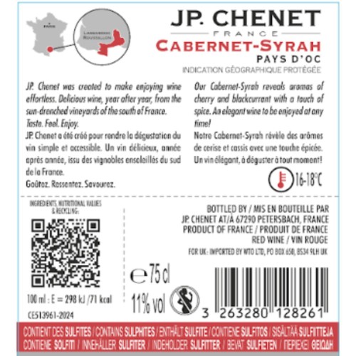 JP Chenet Josa Cab Syrah