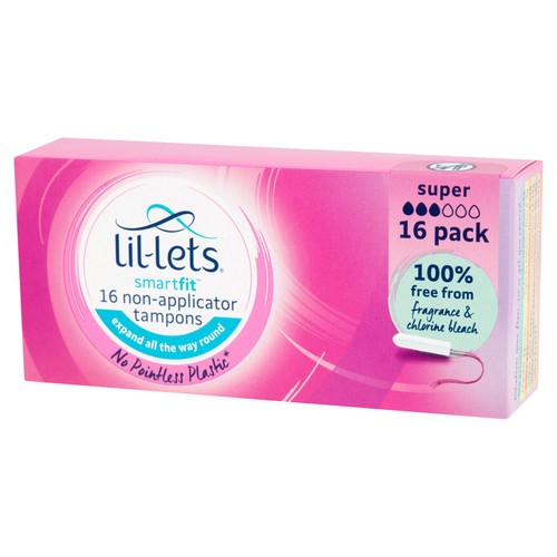 Lil-Lets Super Non-Applicator Tampons