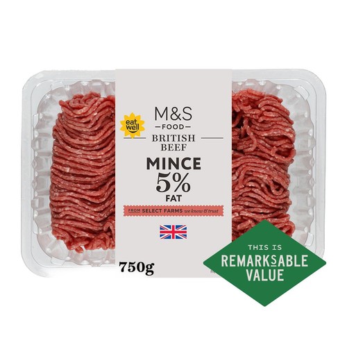 M&S Beef Mince 5% Fat