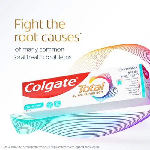 Colgate Total Active Prevention Fresh Mint Toothpaste