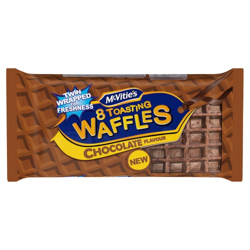 McVitie's Toasting Waffles Chocolate Flavour Multipack