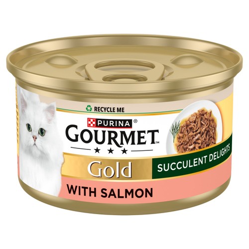 Gourmet Gold Succulent Delights Salmon Wet Cat Food