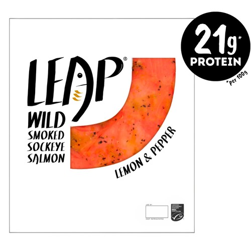 LEAP Wild Lemon & Pepper Smoked Sockeye